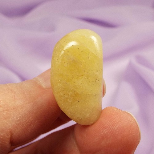 Rare golden danburite tumble - danburite,