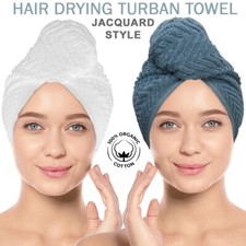 Hair Towel Wrap Turban 100%