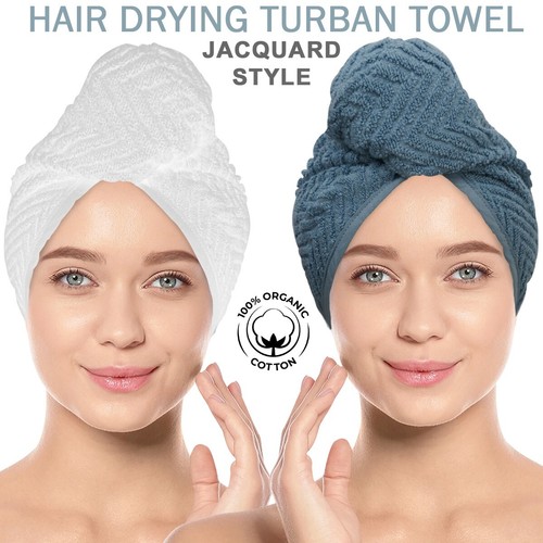 Hair towel wrap turban head - towel,