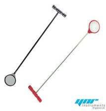 YNR Equine Dental Mouth Mirror Curved Veterinary Dentistry First Aid Instruments