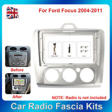 For Ford Focus MK2 2004-2011 Double 2 Din Car Radio Fascia Frame Dash Trim Kits 