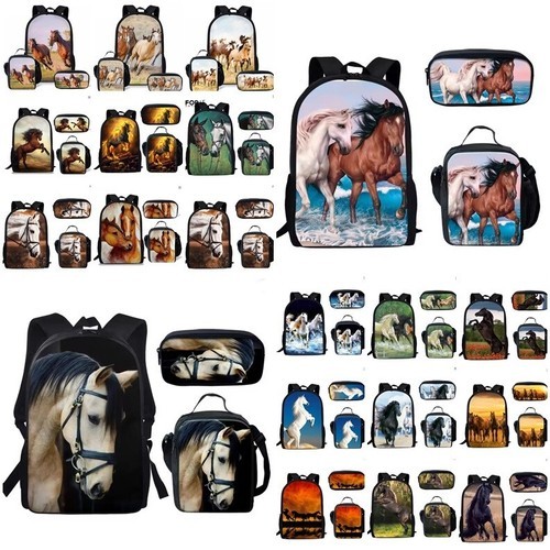 Kids animal horse school - horse,