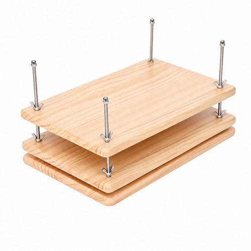 Wooden book press - wooden, sturdy