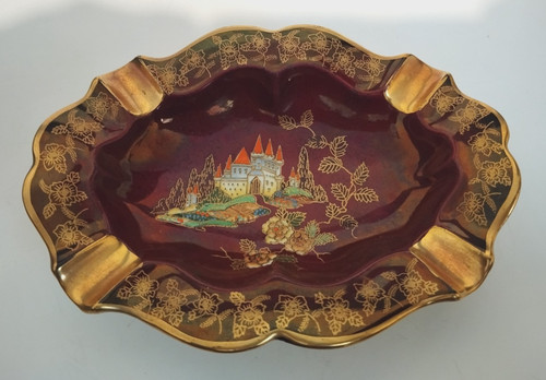 Crown devon ashtray dish - devon,