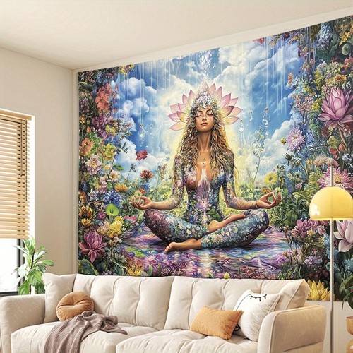 Large colorful meditation - large,
