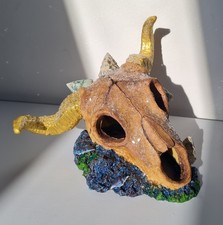 Faux skull ram head with