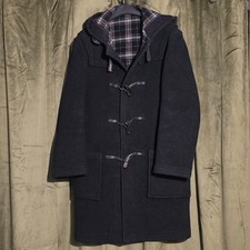 Montgomery Duffle Black Wool
