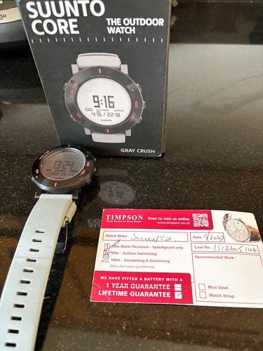 Suunto gray crush watch - gray,