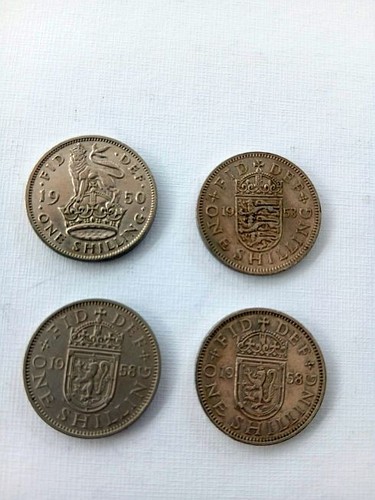 Shilling coins 4 all - uk, x