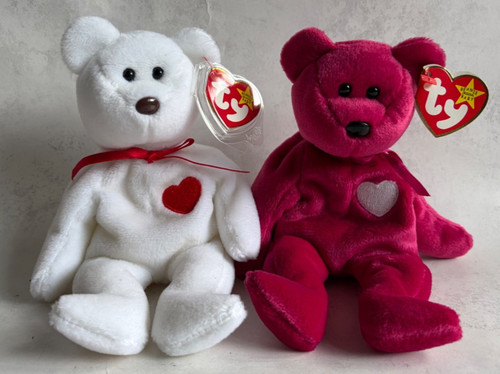 Vintage beanie baby - vintage, pair