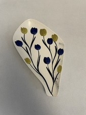 Tulip Design Trinket Dish, Plate, Vintage