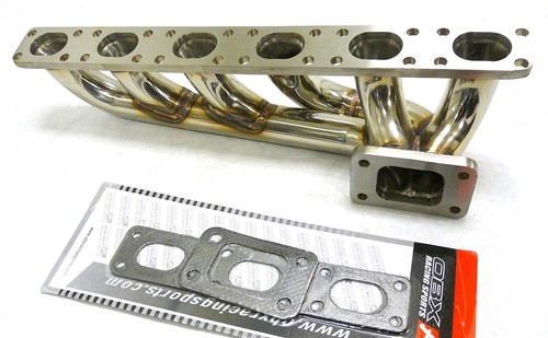 Obx stainless turbo manifold - stainless,