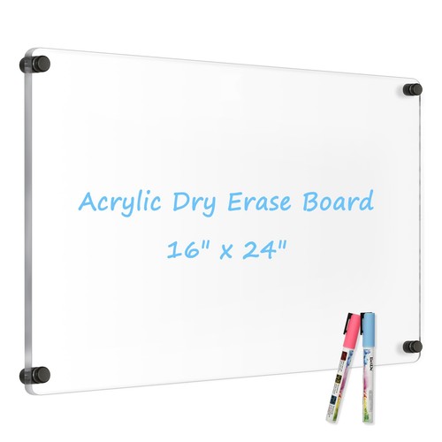 Large clear acrylic dry - acrylic, erase