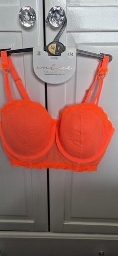 Stunning bright orange lace - stunning,