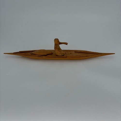Vintage inuit yupik - inuit, wood