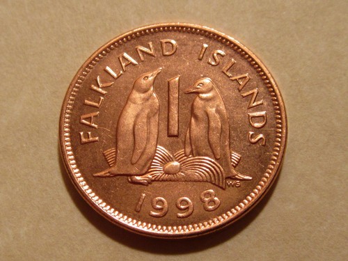 1998 falkland islands coin - falkland,