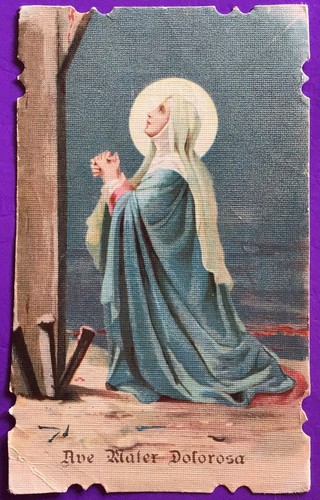 Santino holy card - holy, prayer