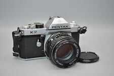 Pentax K2 35MM SLR CAMERA W 50MM LENS SR. 7157634 Working but READ