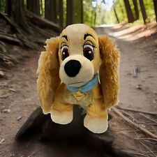 Disney Store Exclusive Lady and The Tramp Soft Plush Toy Stamped
