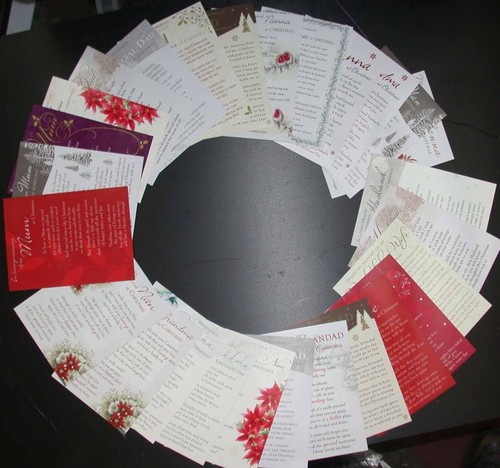 Grave card christmas - grave,