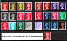 GB QEII  SG723-744 PRE-DECIMAL