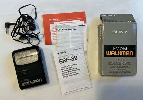 Vintage sony walkman srf - walkman, srf-39