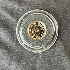 Gold Coin Charles III 1/4