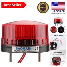 Compact 3W Red Strobe Warning