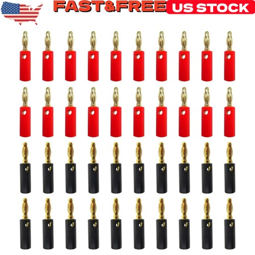 40x 4mm gold plated - 40x,