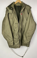 NIKE PARKA COAT Size XL 44" Men's Windbreaker Khaki - Good Condition