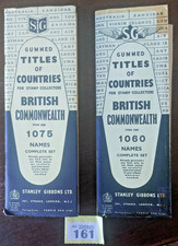 Vintage Stanley Gibbons Country Titles - 2 packs - Used but great cond.(RefY161)