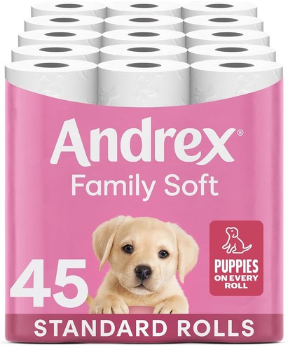 Andrex family soft - toilet, roll