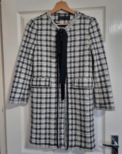 Zara black white - white, boucle