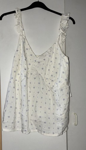 Ladies white blue - white, &