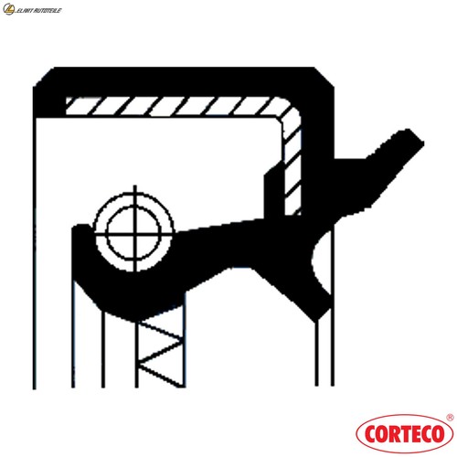Shaft seal differential - shaft,