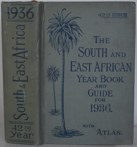 South east african year - &, book
