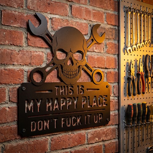 This happy place metal - place,