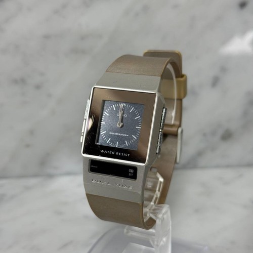 Casio dual time watch - time,