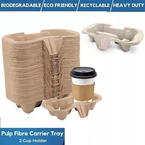 Cup cardboard carry - carry, trays