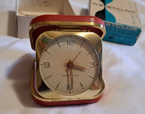 Vintage westclox travel alarm - travel,
