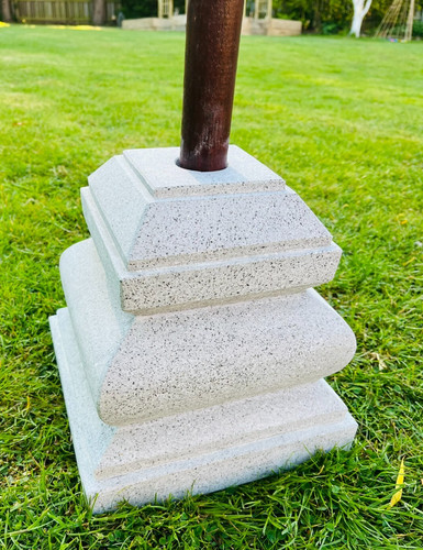 Stone parasol base - parasol, 18kg