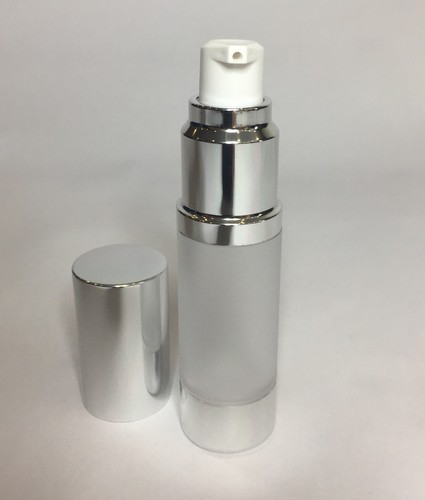 15ml frosted plastic airless - plastic,