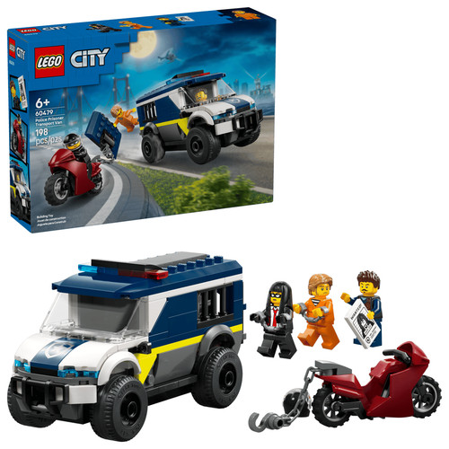 New lego city - police, transport