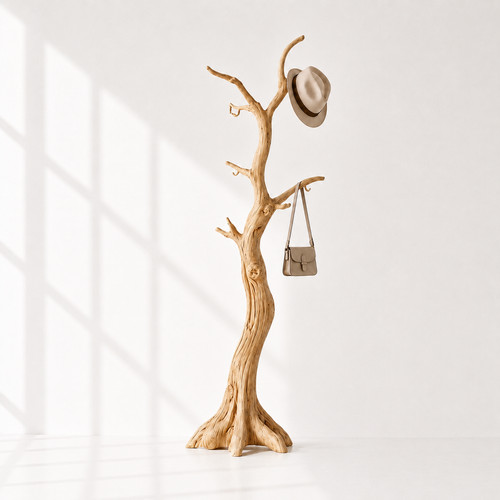 Flared base coat rack modern - coat,