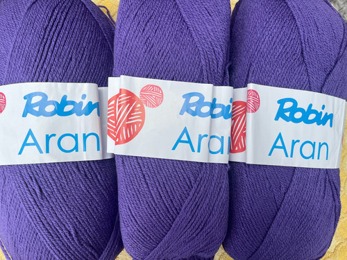 1200gms robin aran yarn - aran,