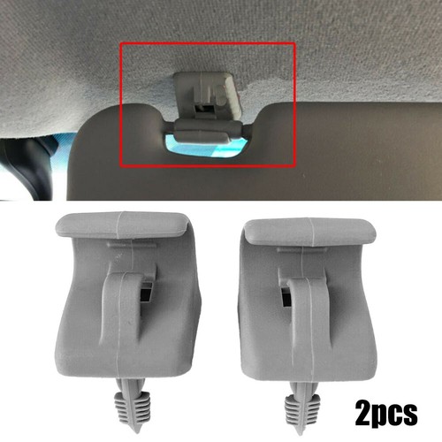 2pcs car sunvisor retainer - 2pcs,