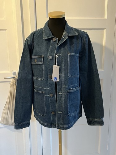 Boden denim chore jacket coat - denim,