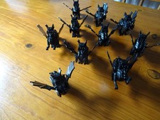 LEGO BLACK DRAGONS (NO TAILS AND UPPER JAWS)