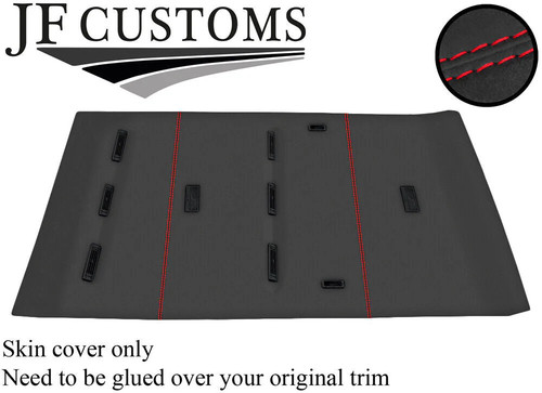 Red stitch rear roof - rear,