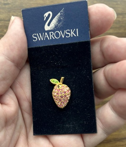 Swarovski pinback pear - , shape